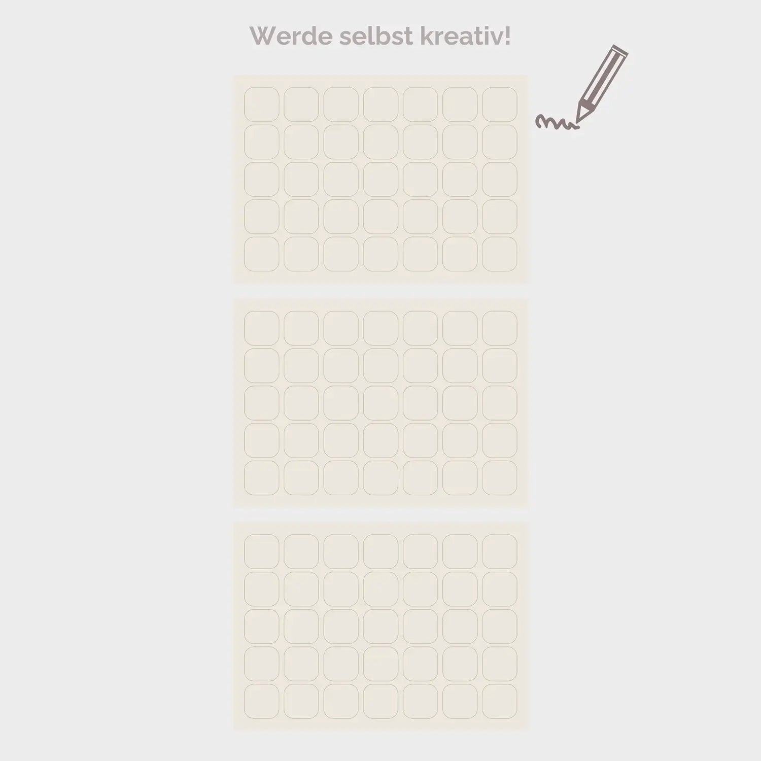 Blankokärtchen 3 Bögen von InLiebeKind kaufen - Alltagshelfer, Mama, Spielzeug, Babykleidung & mehr