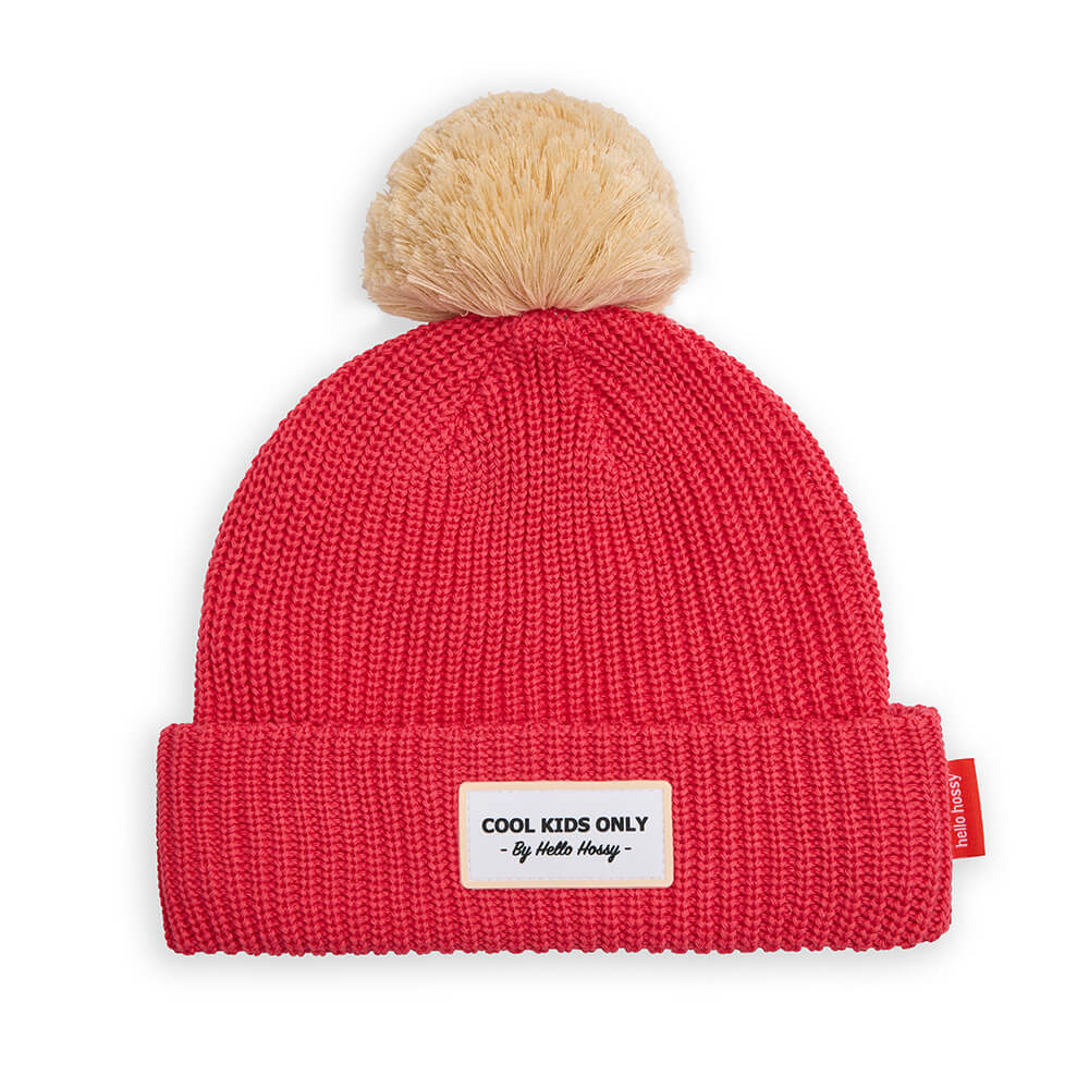 Bonnet Block - Mütze mit Bommel aus Bio - Baumwolle von Hello Hossy kaufen - Kleidung, Babykleidung & mehr