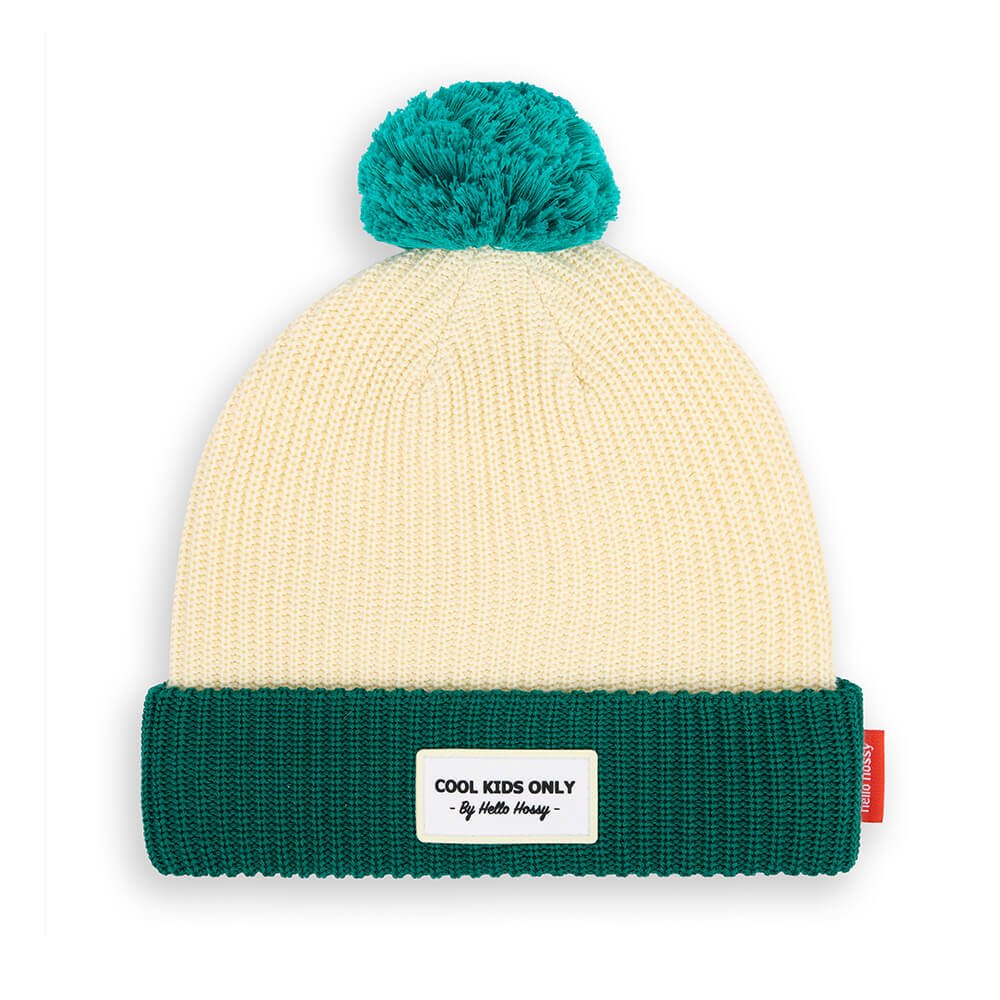 Bonnet Block - Mütze mit Bommel aus Bio - Baumwolle von Hello Hossy kaufen - Kleidung, Babykleidung & mehr