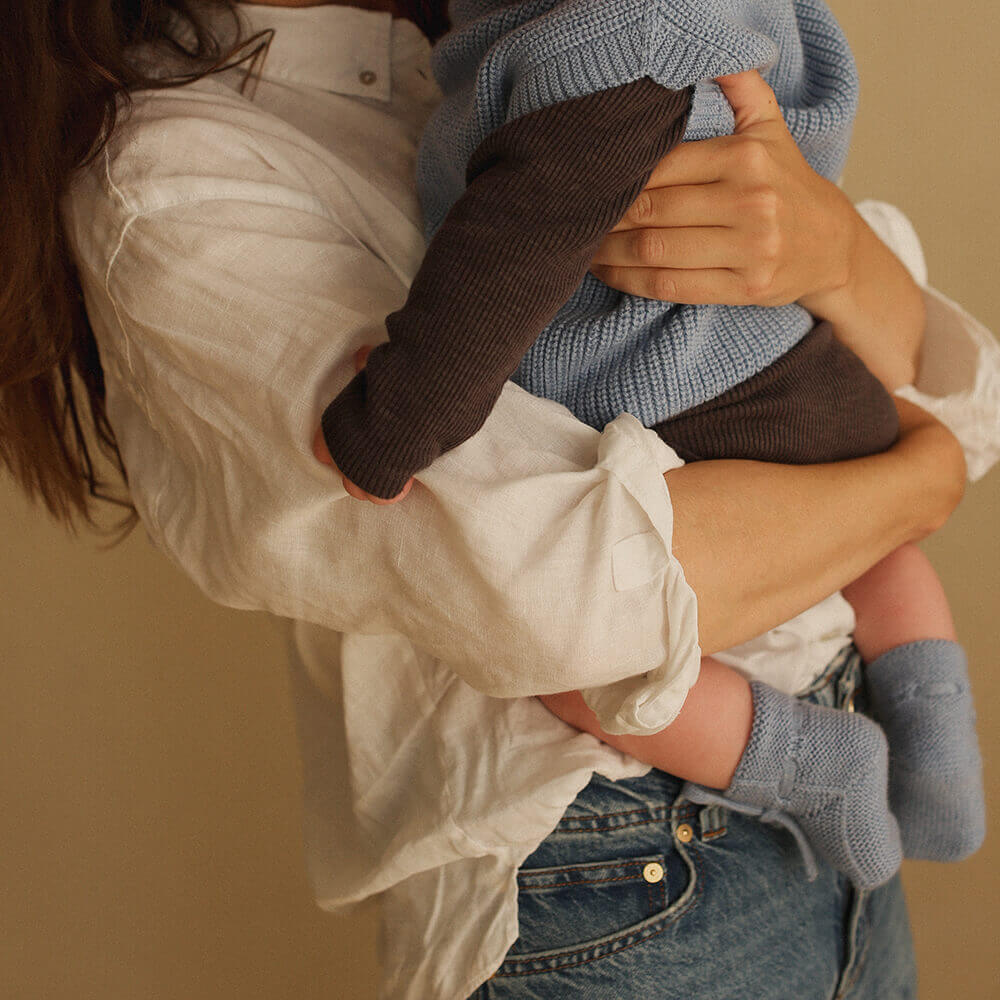 Booties Babyschuhe Gesterickt aus Merinowolle von HVID kaufen - Kleidung, Babykleidung & mehr