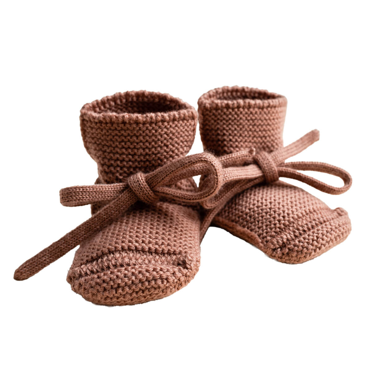 Booties Babyschuhe Gesterickt aus Merinowolle von HVID kaufen - Kleidung, Babykleidung & mehr