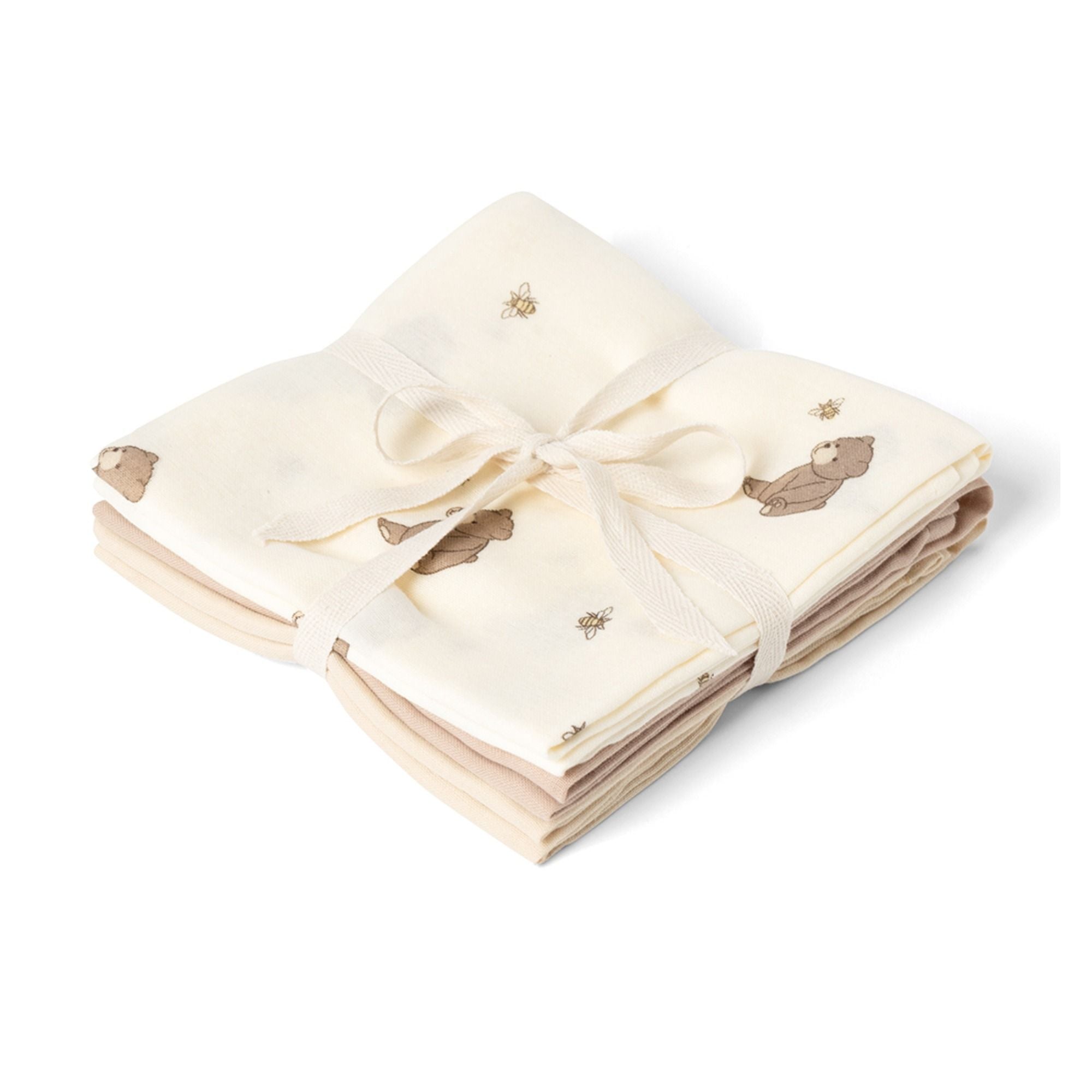 Muslin Cloth Bora 3er Pack aus 100% Bio-Baumwolle