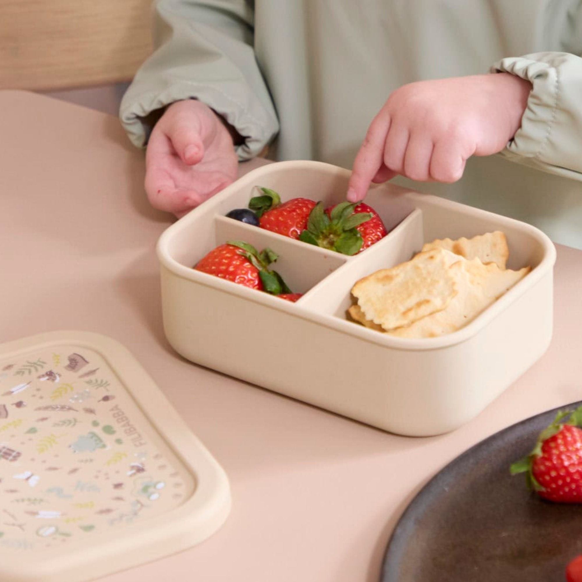 Brotdose aus 100% Silikon von Filibabba kaufen - Alltagshelfer, Babykleidung & mehr