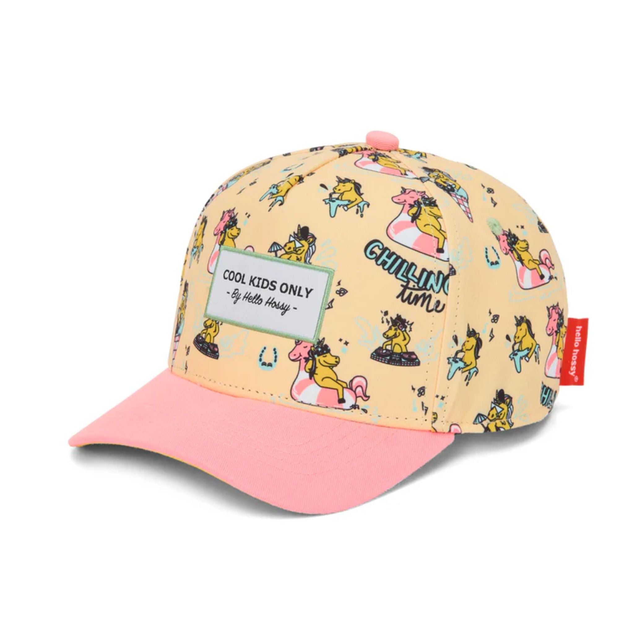 Kappe gemustert – Nachhaltiger Materialmix mit Schirm