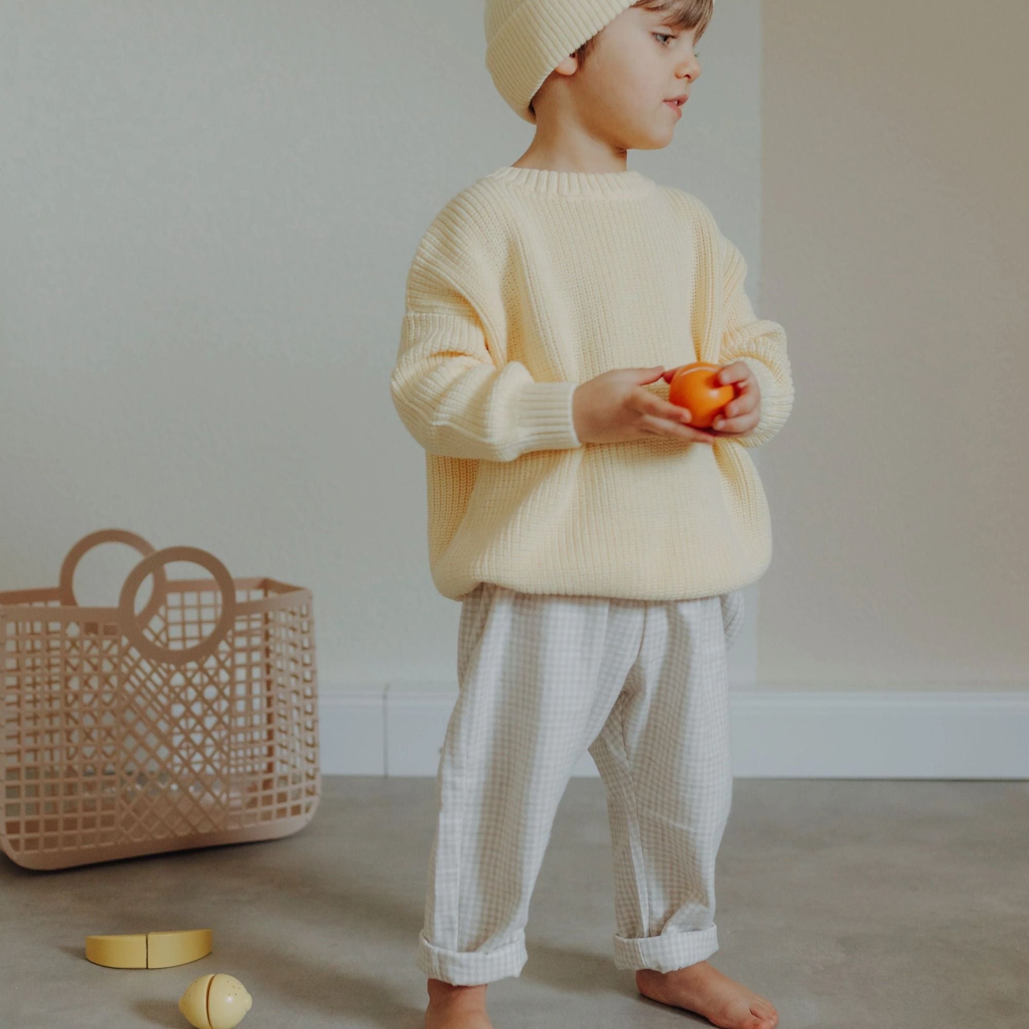 Checked Pants aus 100% Baumwolle von Hejlenki kaufen - Kleidung, Babykleidung & mehr