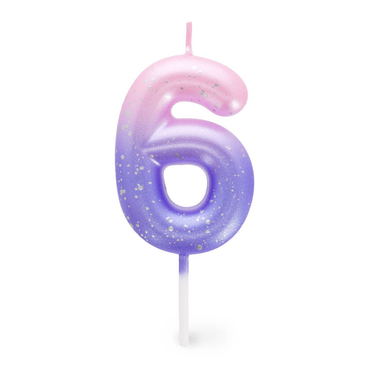 Happy Birthday Cake Candle Pink - Geburtstagskerze