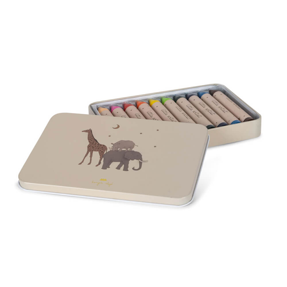 Crayons Bees Wax 10 Stück - Wachsmalstifte aus Bienenwachs von Konges Slojd kaufen - Alltagshelfer, Spielzeug, Babykleidung & mehr