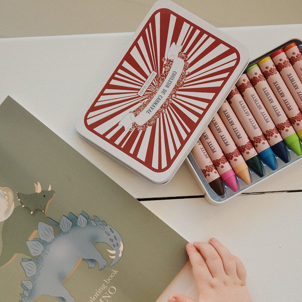 Crayons Bees Wax 10 Stück - Wachsmalstifte aus Bienenwachs von Konges Slojd kaufen - Alltagshelfer, Spielzeug, Babykleidung & mehr