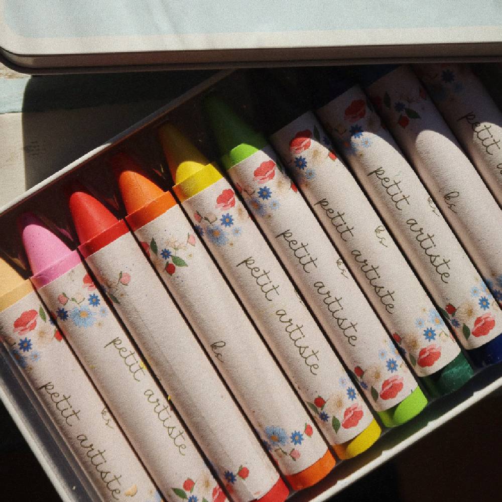 Crayons Bees Wax 10 Stück - Wachsmalstifte aus Bienenwachs von Konges Slojd kaufen - Alltagshelfer, Spielzeug, Babykleidung & mehr