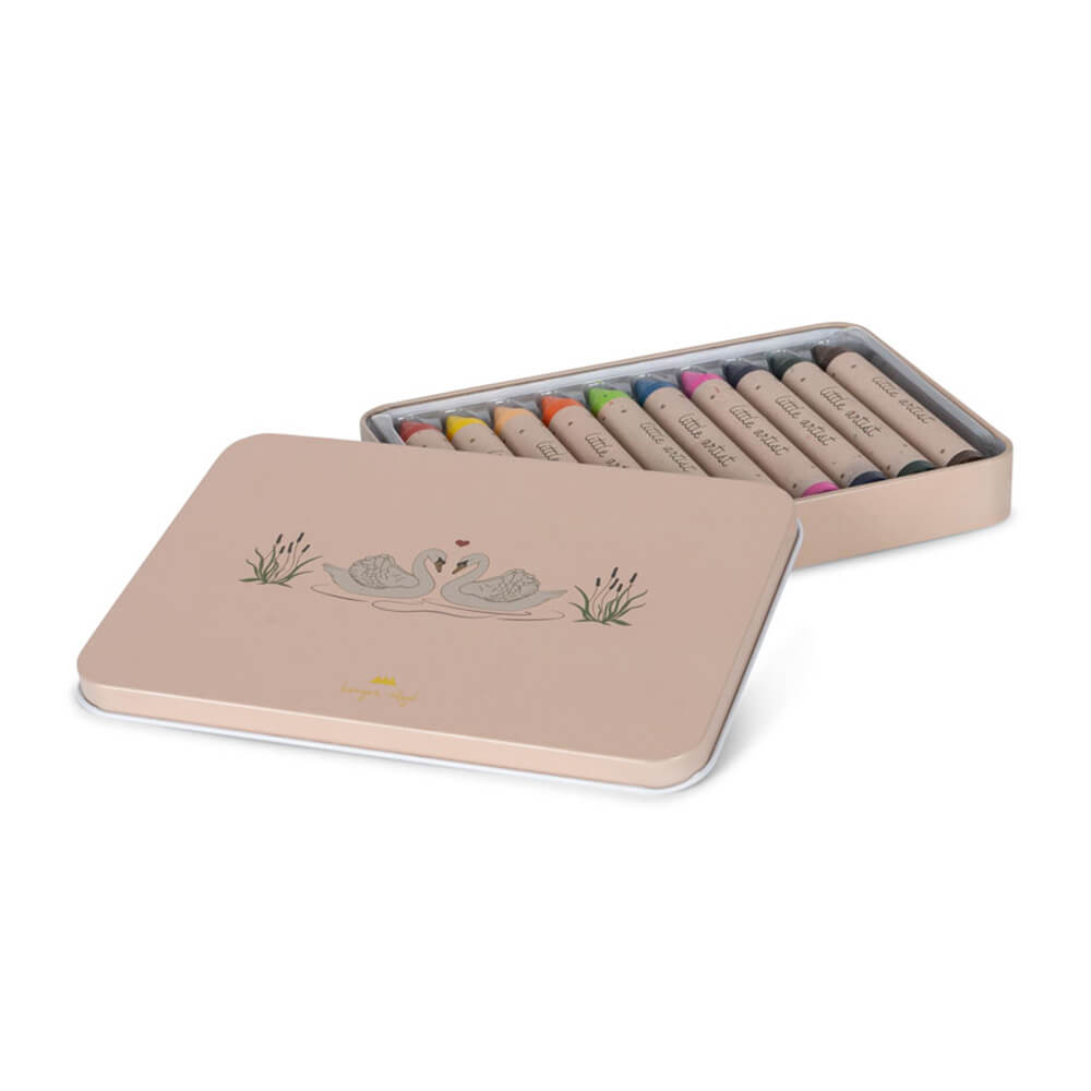 Crayons Bees Wax 10 Stück - Wachsmalstifte aus Bienenwachs von Konges Slojd kaufen - Alltagshelfer, Spielzeug, Babykleidung & mehr