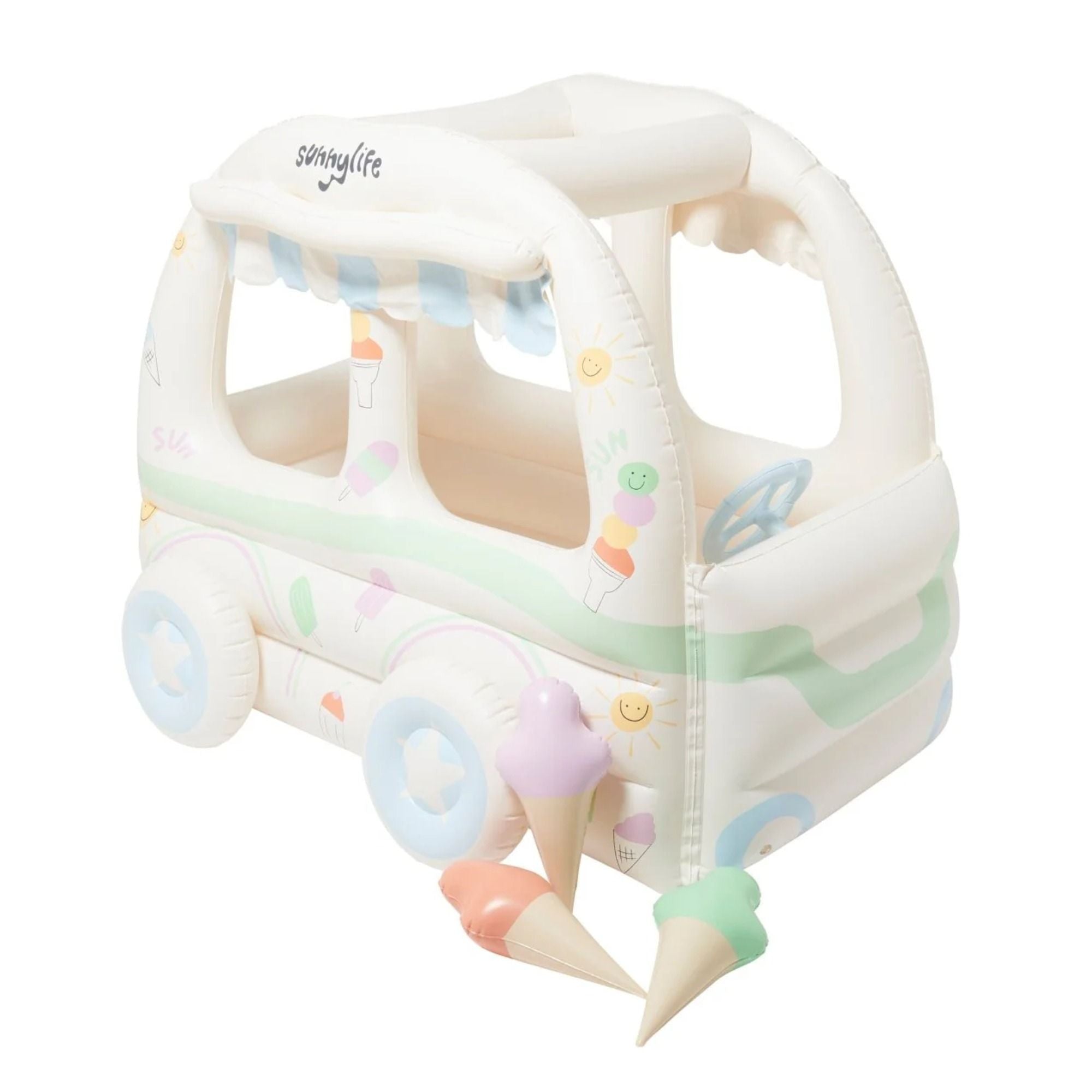 Cubby - Aufblasbarer Eiswagen aus 100% PVC