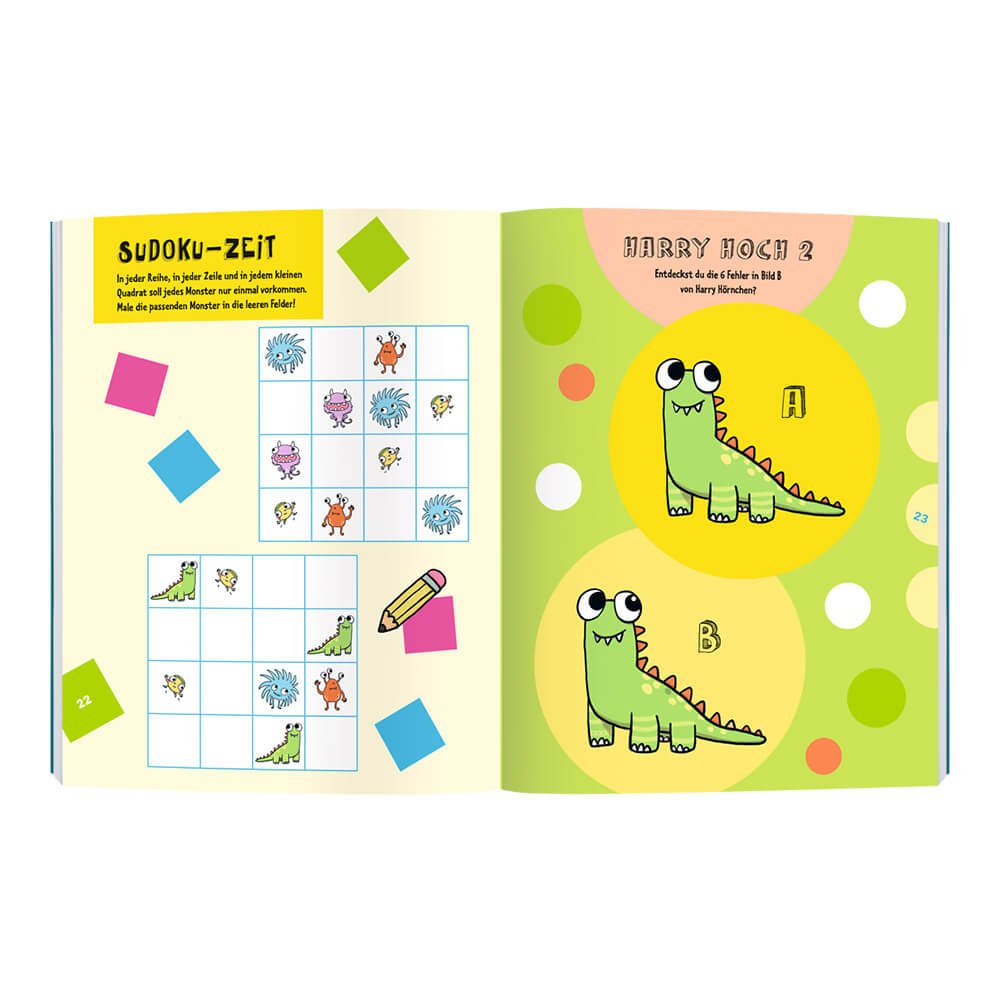 Das total verrückte Monster - Mitmachbuch von Moses Verlag kaufen - Spielzeug, Geschenke, Babykleidung & mehr