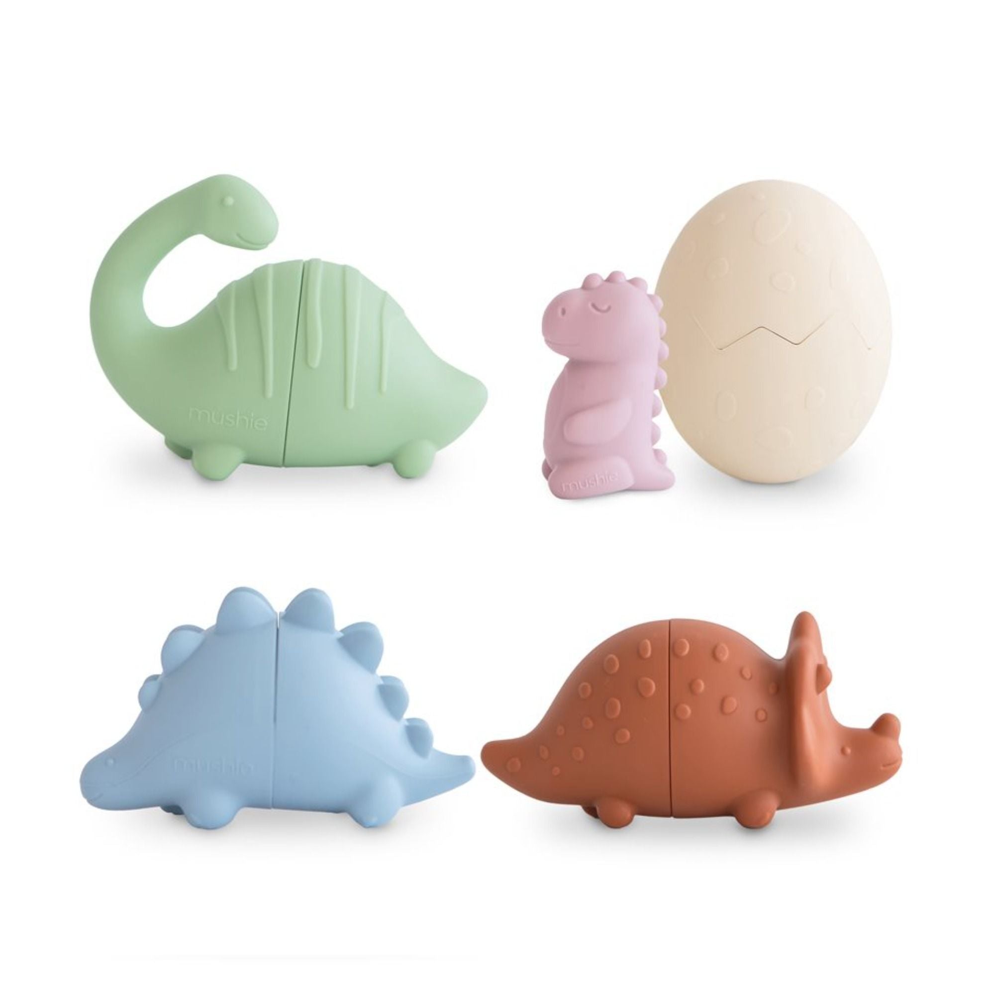 Badespielzeug 4er Set aus Silikon