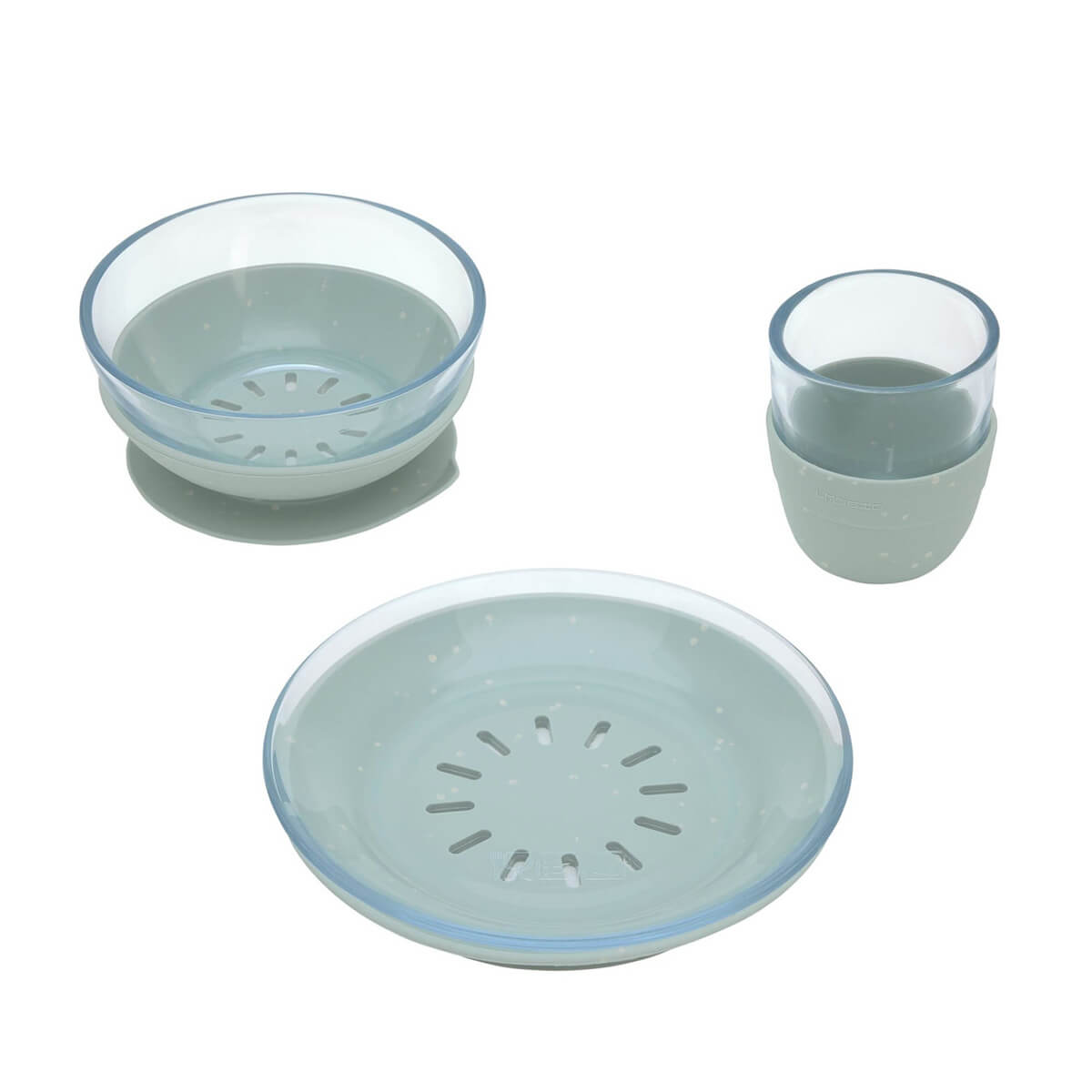 Dish Set - Kindergeschirr Set aus Borosilikatglas von Lässig kaufen - Alltagshelfer, Babykleidung & mehr