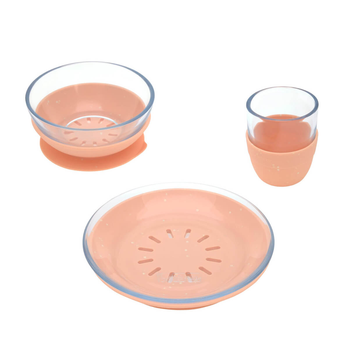 Dish Set - Kindergeschirr Set aus Borosilikatglas von Lässig kaufen - Alltagshelfer, Babykleidung & mehr