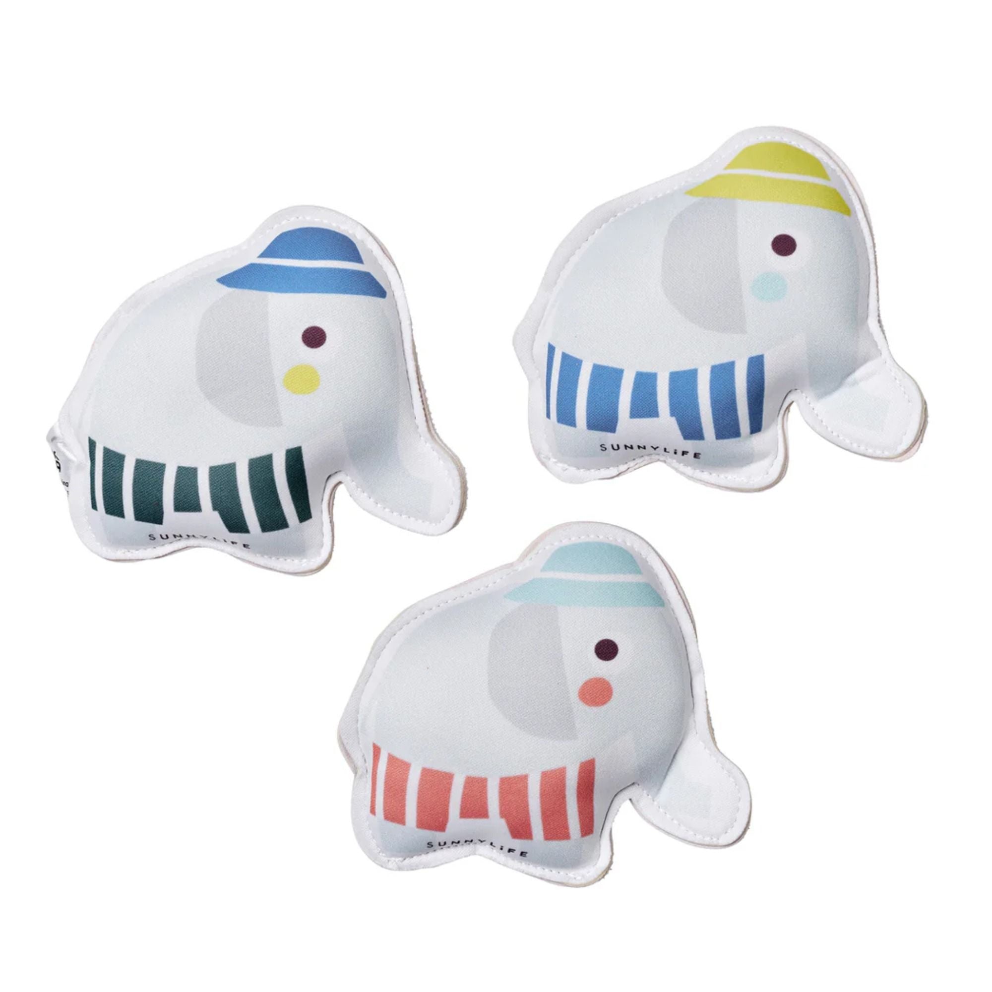 Dive Buddies - 3er Set Tauchspielzeug aus Neopren