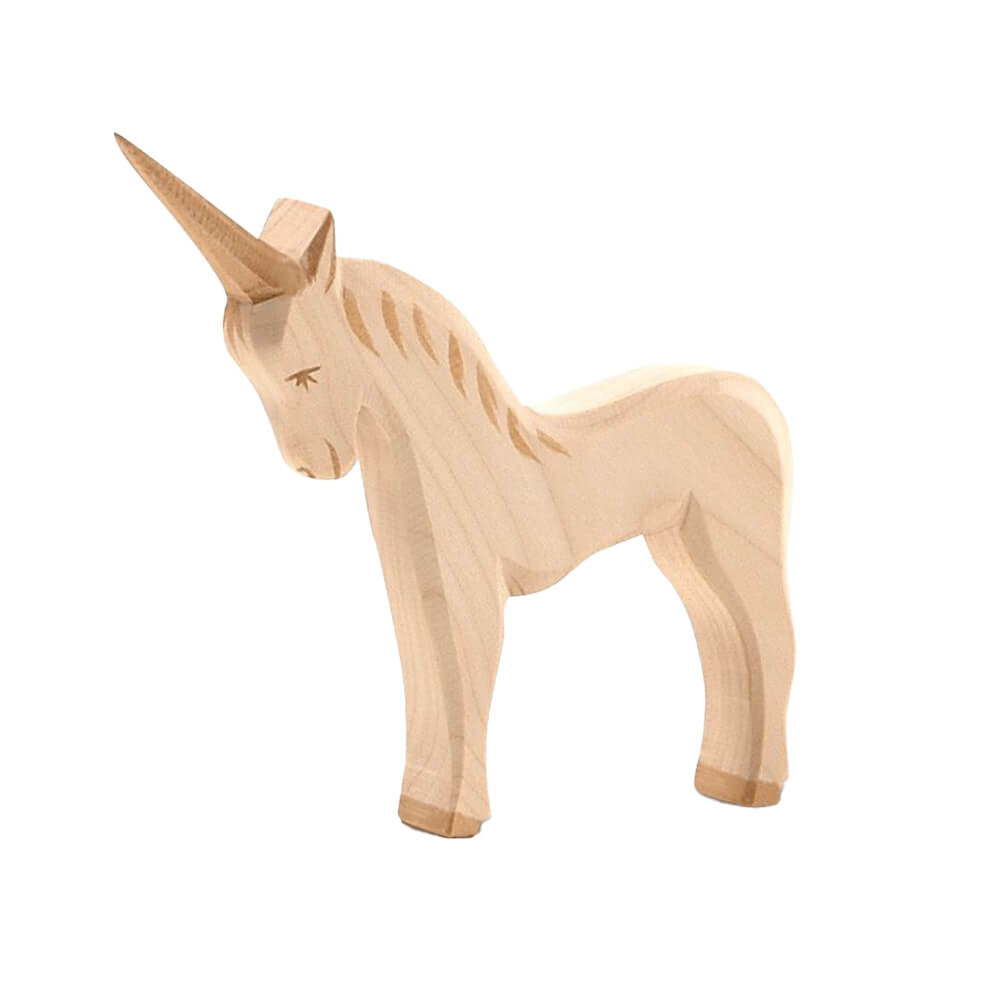 Einhorn aus Holz von Ostheimer kaufen - Spielfigur, Babykleidung & mehr