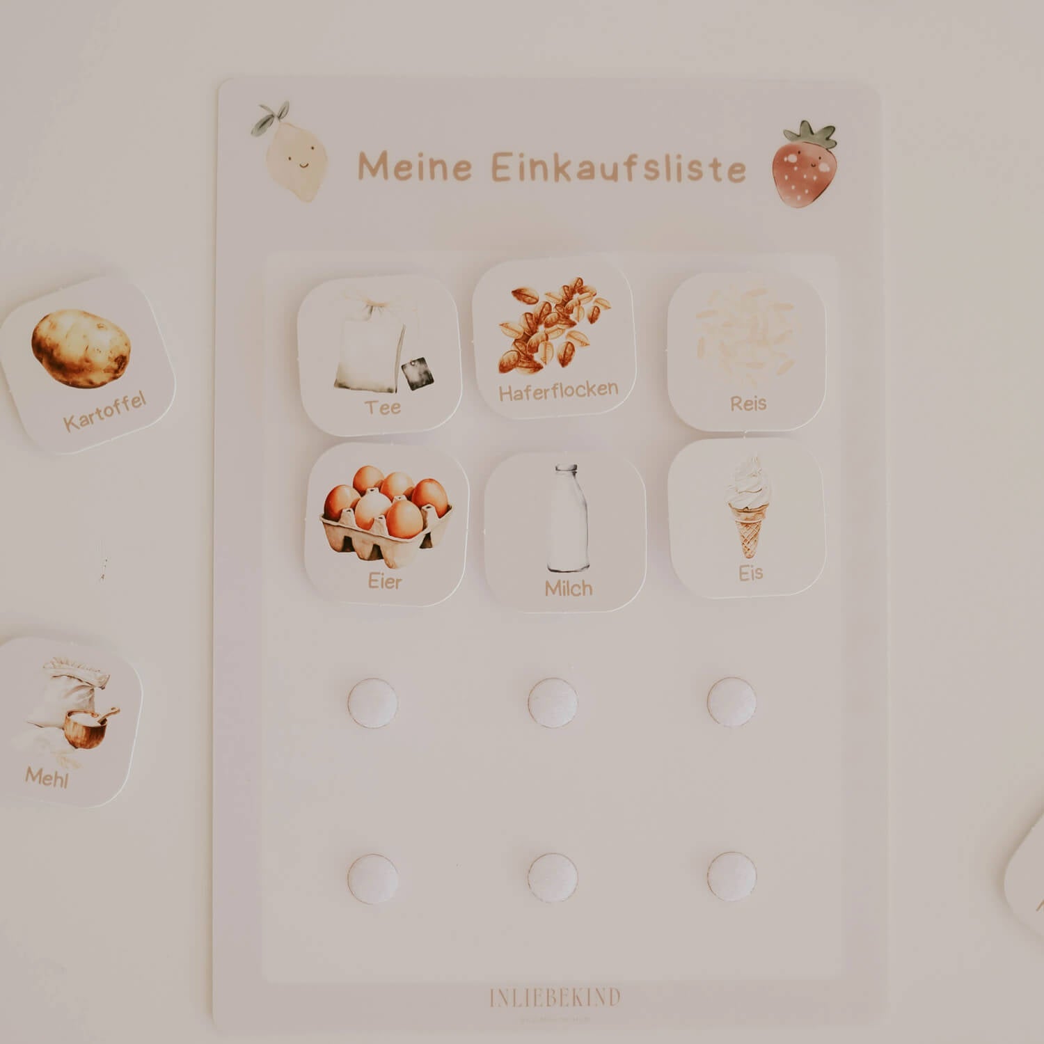 Einkaufsliste von InLiebeKind kaufen - Alltagshelfer, Mama, Spielzeug, Babykleidung & mehr