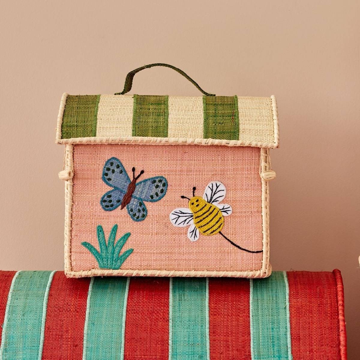 Extra Small Raffia Toy Basket - Aufbewahrungskorb von Rice kaufen - Spielzeug, Kinderzimmer, Babykleidung & mehr