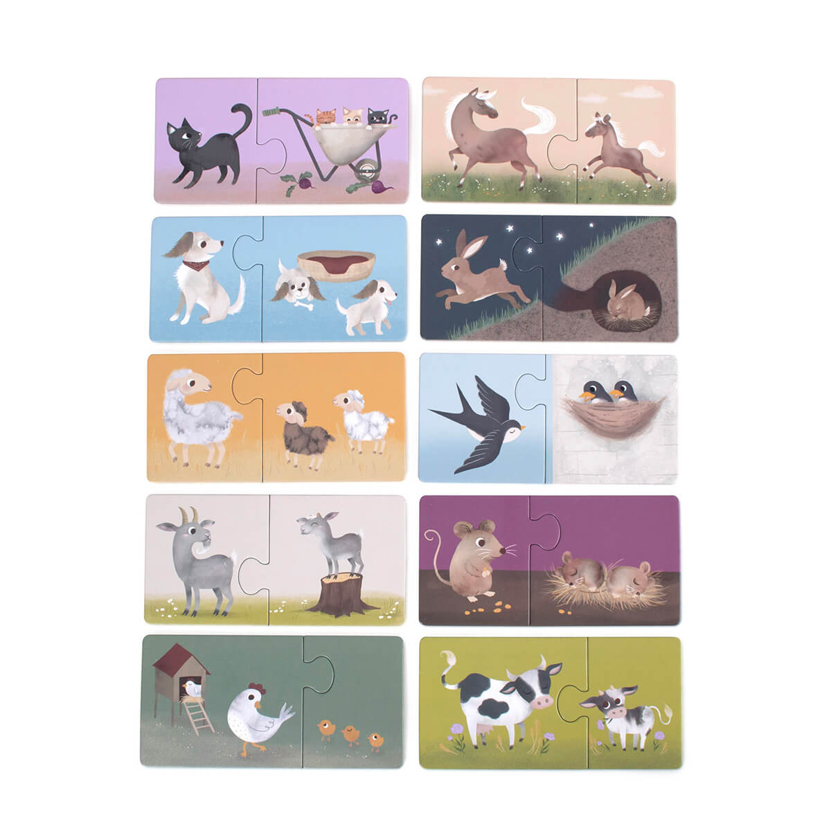 Puzzle aus Pappe ab 3 Jahren 20 Teile