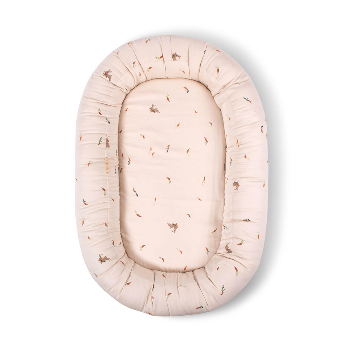 Babynest aus Bio-Baumwolle 2. Generation mit Stickerei