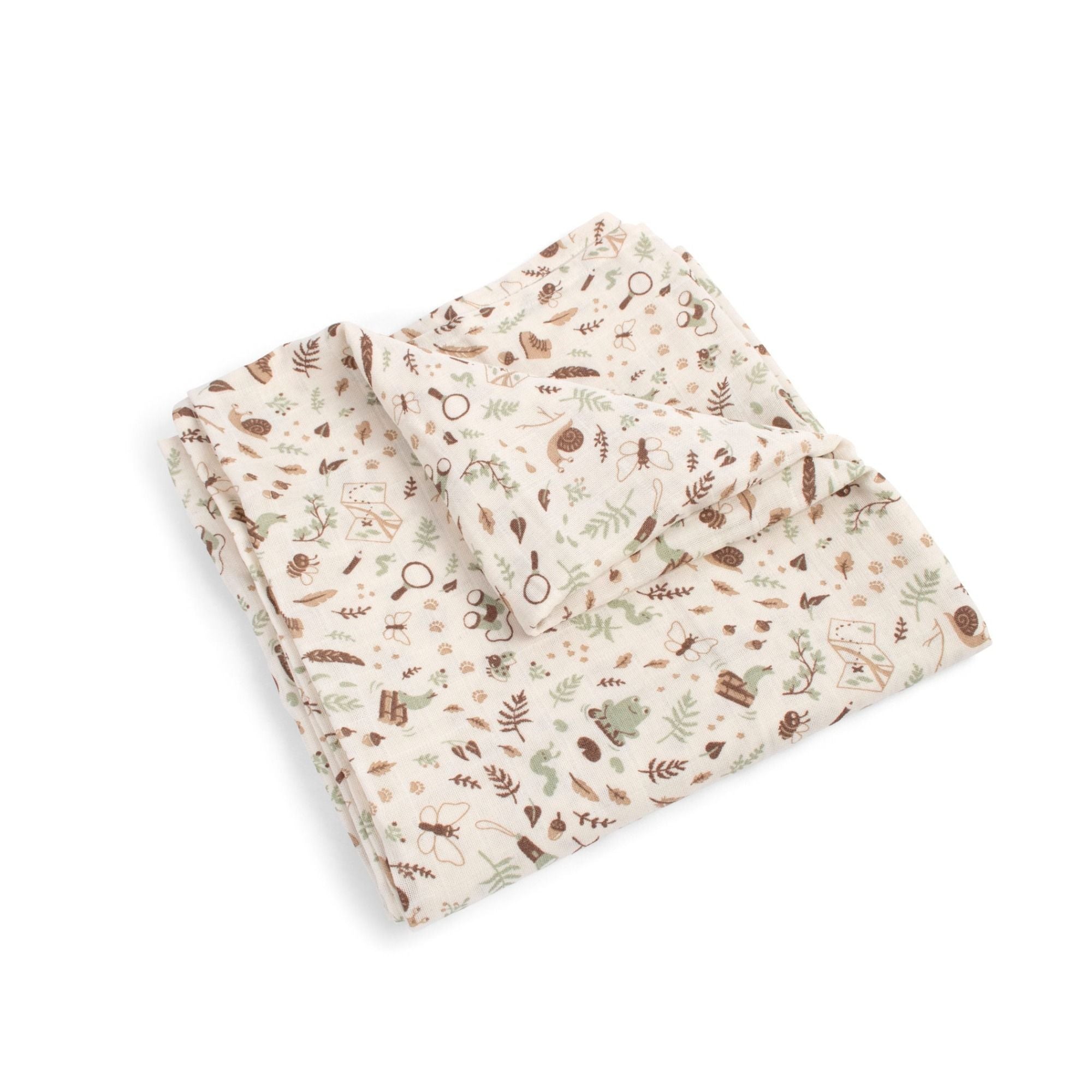 Musselin Pucktuch 120x120 cm Bio-Baumwolle