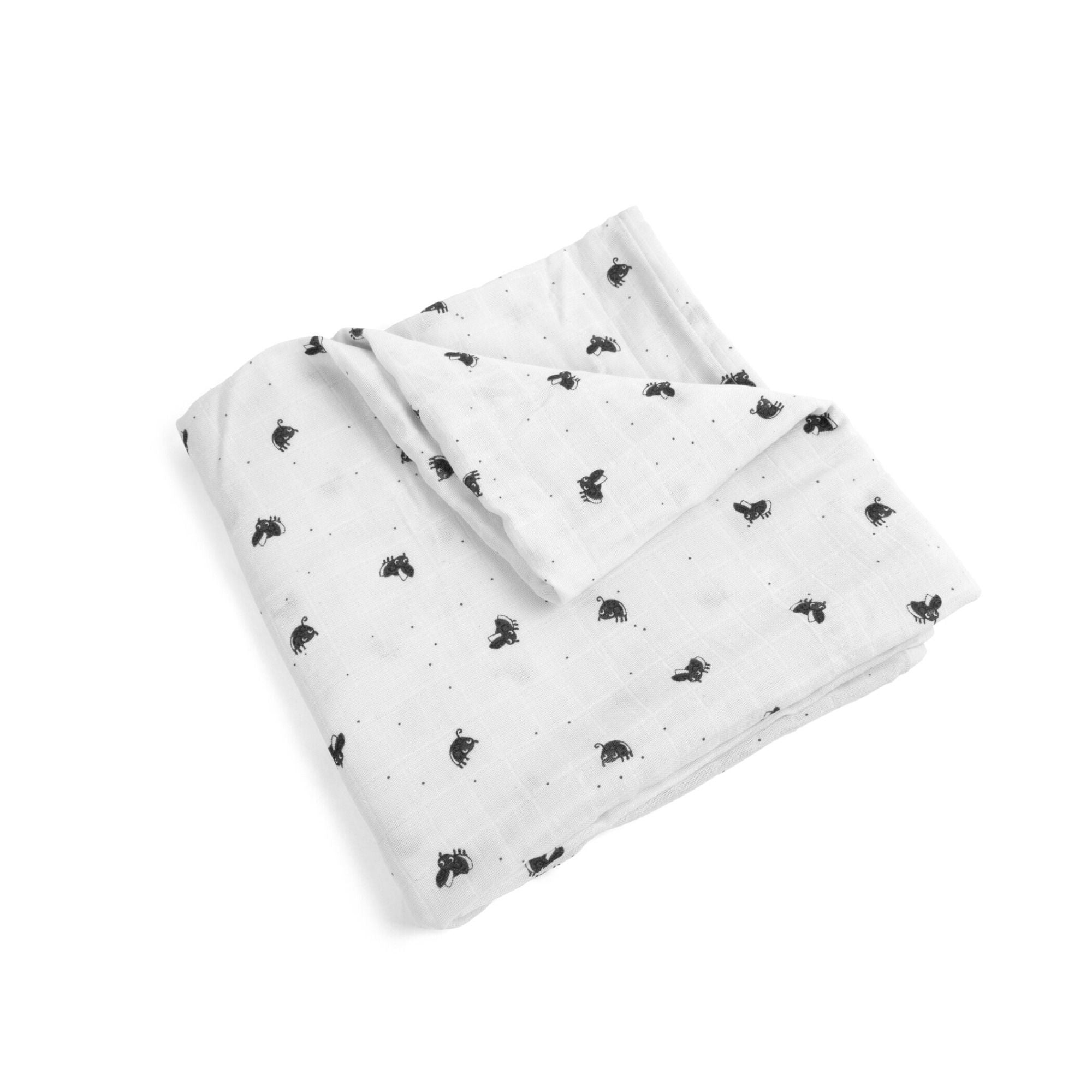 Musselin Pucktuch 120x120 cm Bio-Baumwolle