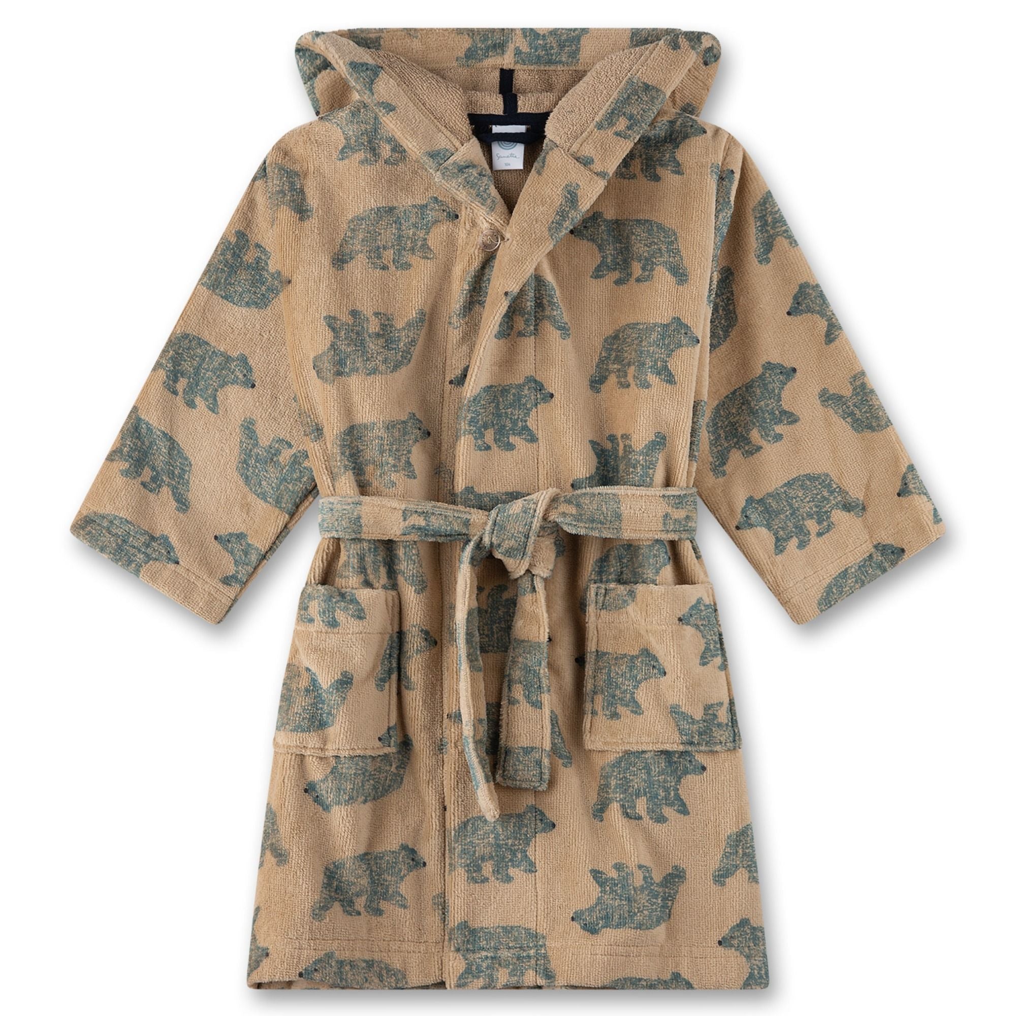 Flauschiger Bademantel aus Baumwolle von Sanetta kaufen - Kleidung, Alltagshelfer,, Babykleidung & mehr