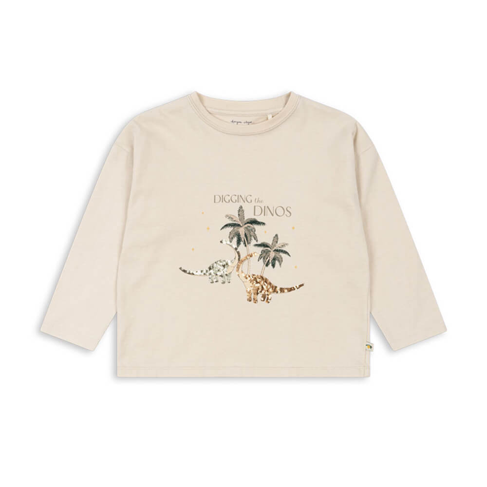 Langärmliges T-Shirt 100% Bio-Baumwolle Modell: Lin