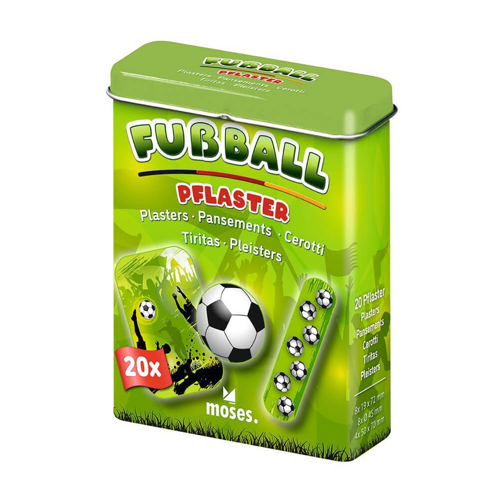 Fußball Pflaster von Moses Verlag kaufen - Geschenke, Alltagshelfer, Babykleidung & mehr