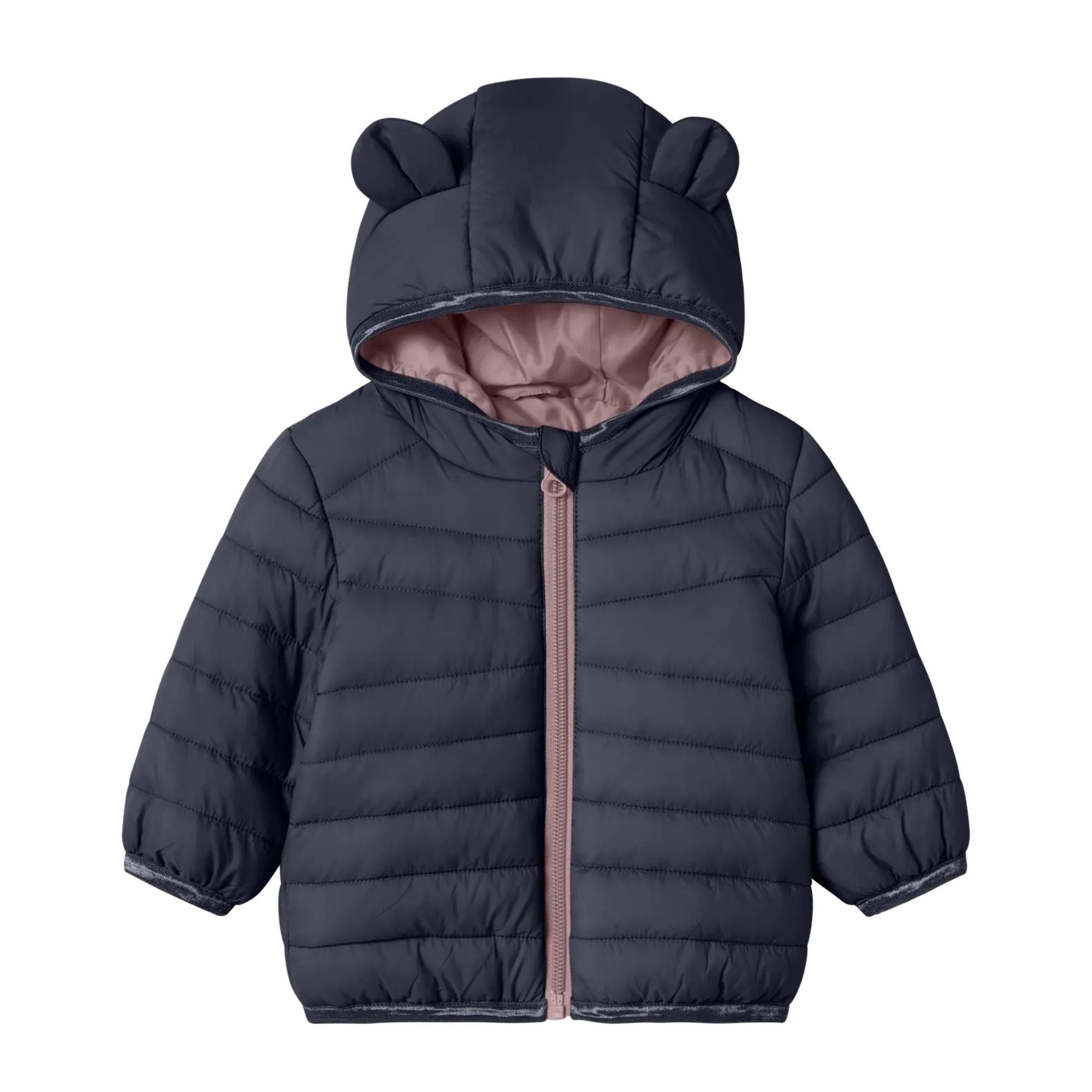 Baby Steppjacke aus recyceltem Nylon