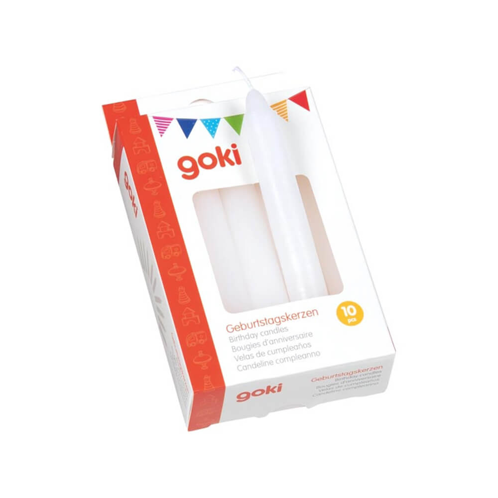 Geburtstagskerzen - Set Einfarbig von Goki kaufen - Geschenke, Kinderzimmer, Babykleidung & mehr
