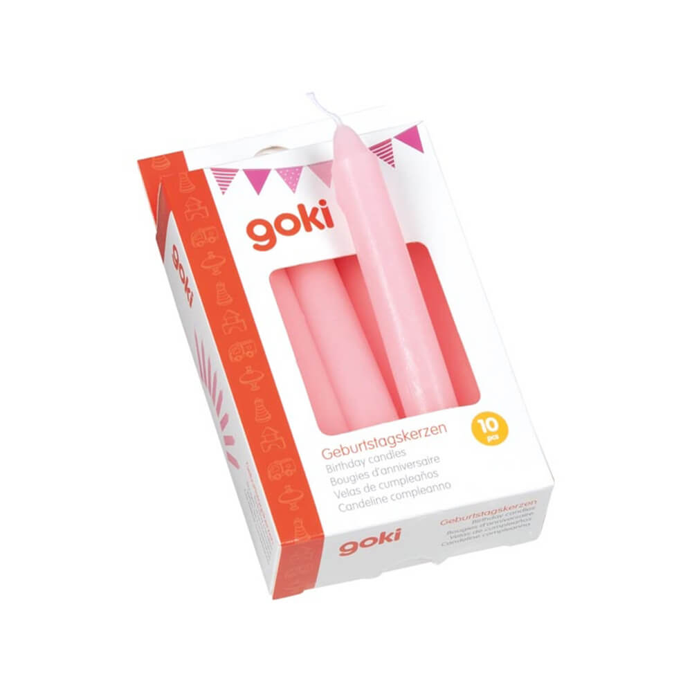 Geburtstagskerzen - Set Einfarbig von Goki kaufen - Geschenke, Kinderzimmer, Babykleidung & mehr