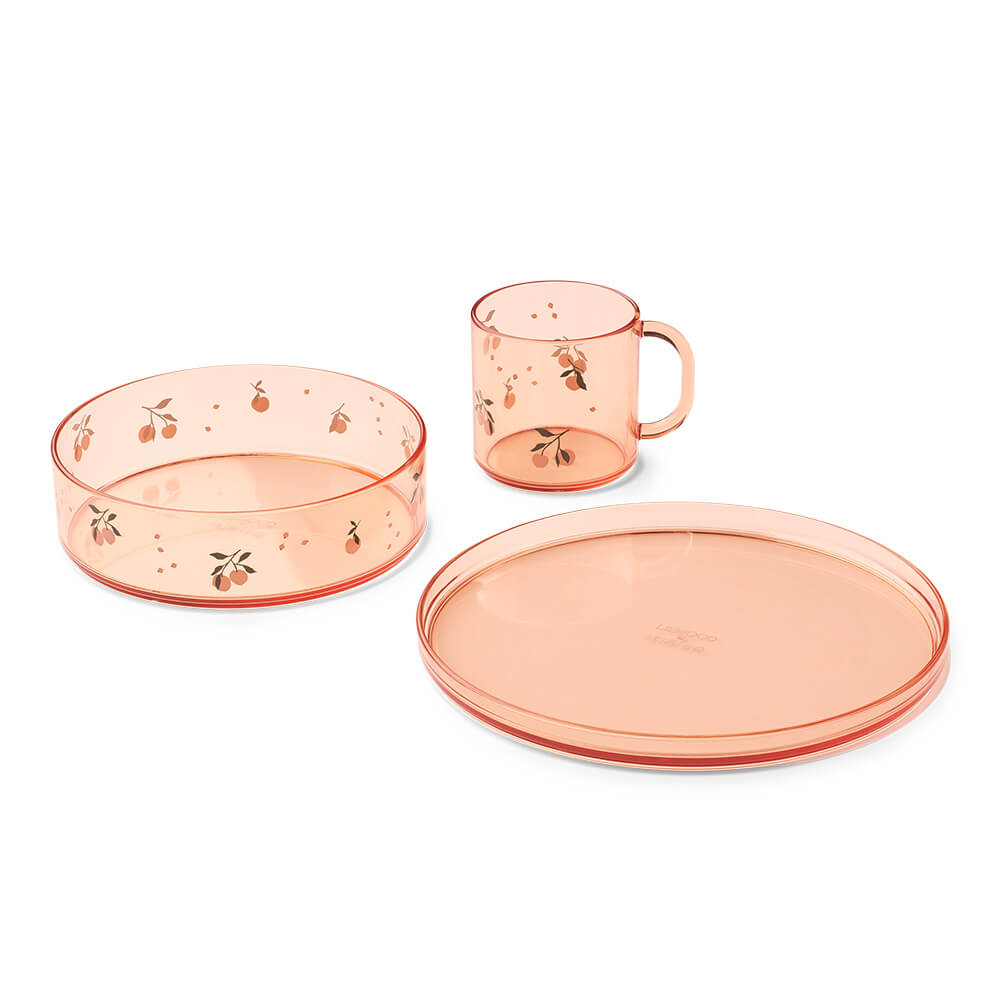 Geschirr - Set bedruckt aus Tritan Modell: Siva von Liewood kaufen - Alltagshelfer, Geschenke, Babykleidung & mehr