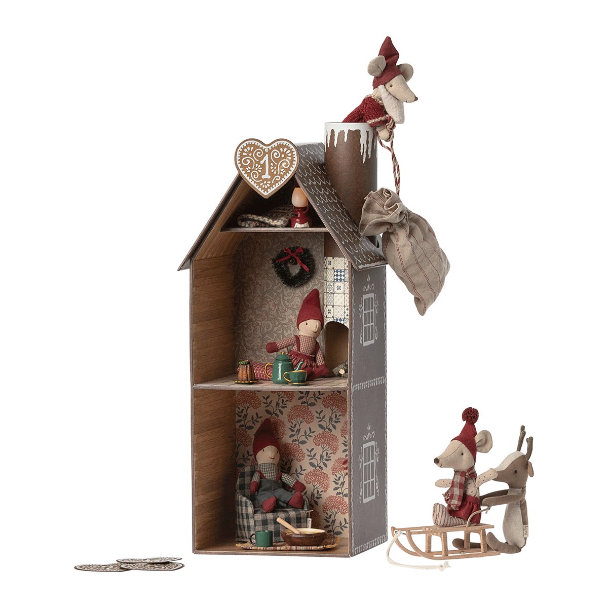 Gingerbread House - Lebkuchen Puppenhaus für Maus von Maileg kaufen - Spielzeug, Geschenke, Babykleidung & mehr