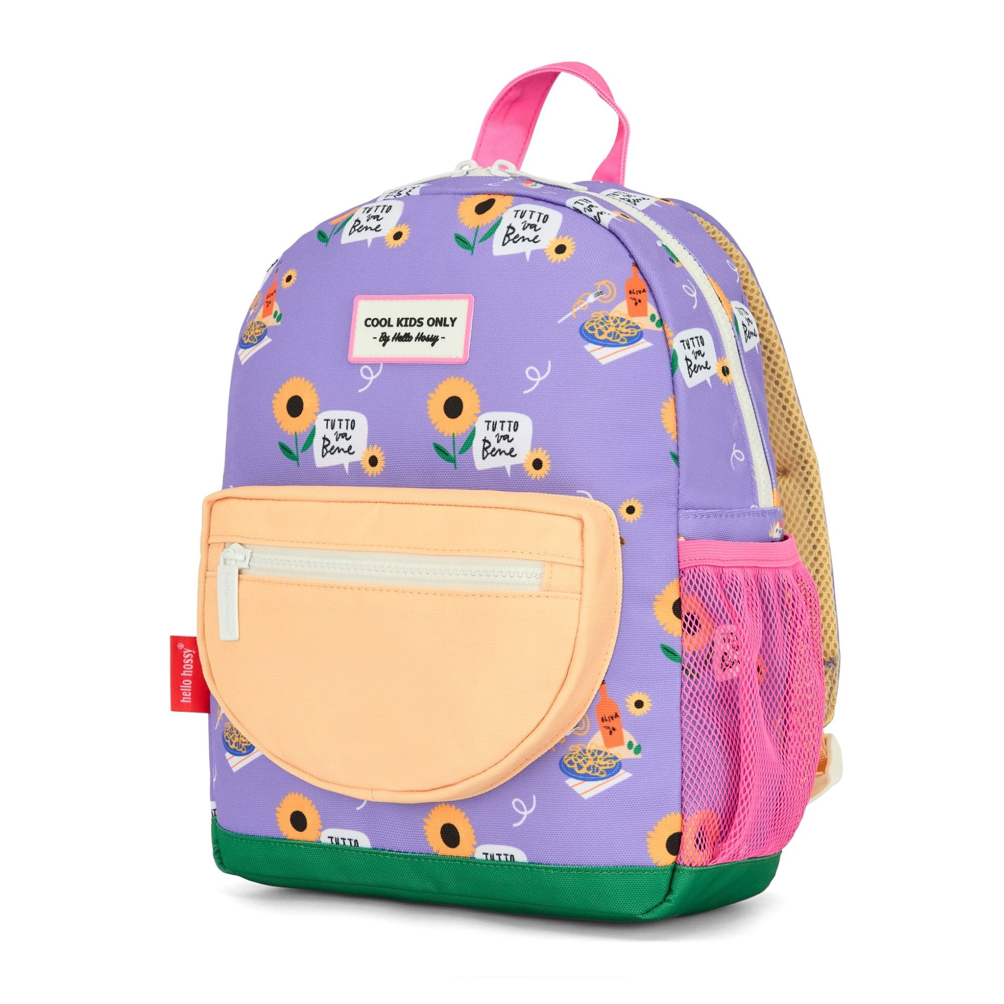 Rucksack Rund - Gemustert aus 100% recyceltem Polyester