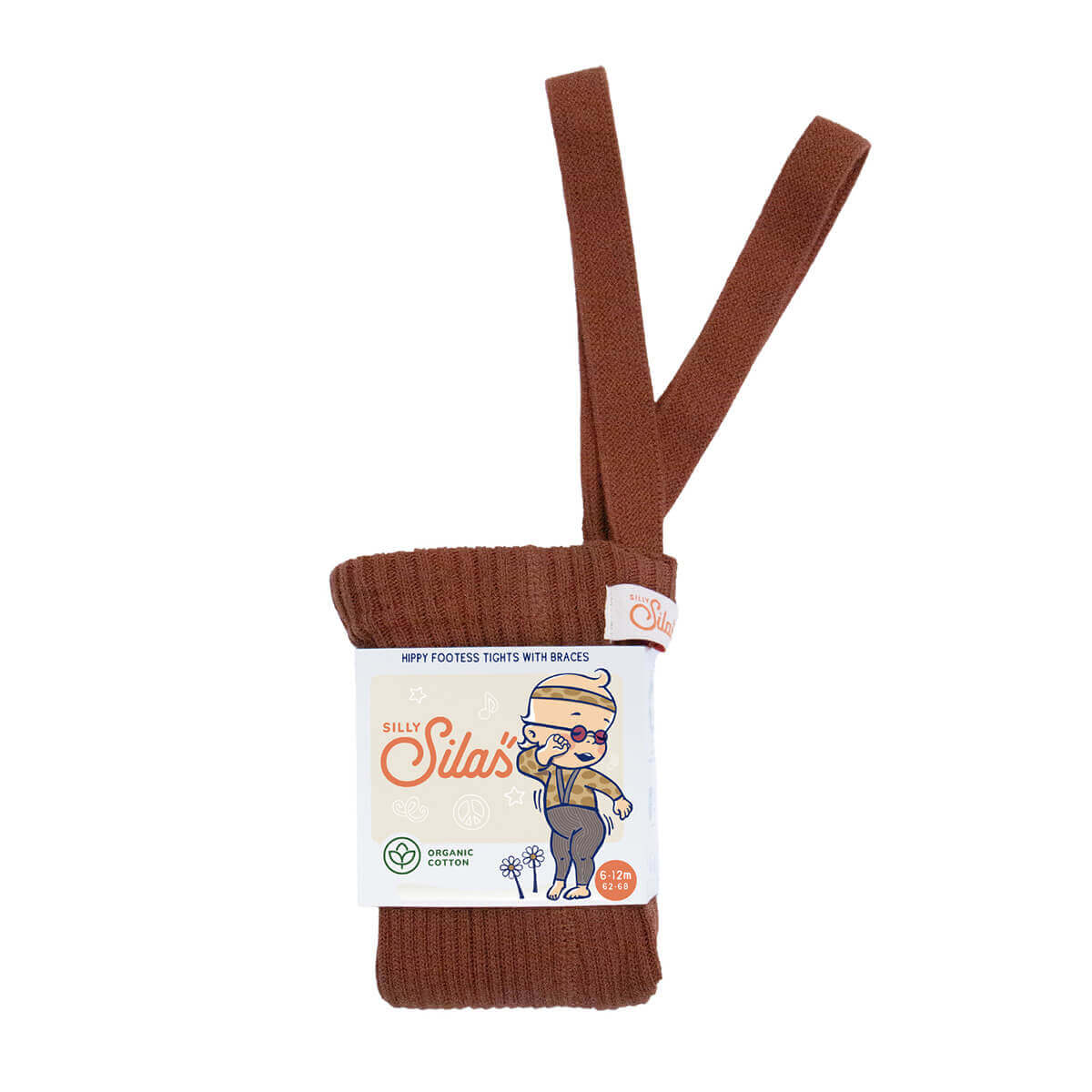 Hippy Leggings mit Hosenträgern aus Bio Baumwolle