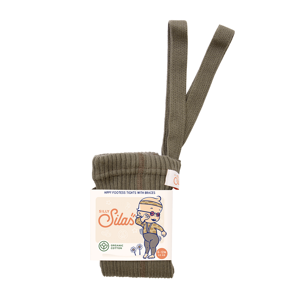 Hippy Leggings mit Hosenträgern aus Bio Baumwolle