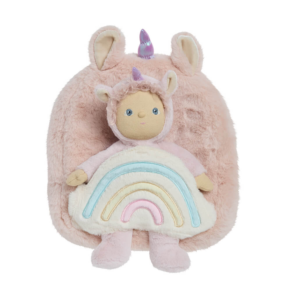 Hopalong Unicorn Backpack - Rucksack aus recyceltem Plüsch von Olli Ella kaufen - Alltagshelfer, Babykleidung & mehr