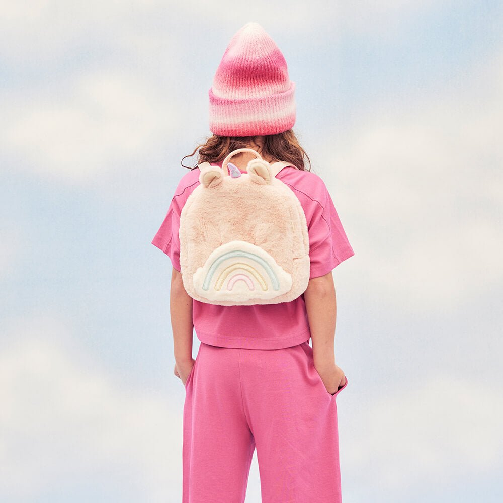 Hopalong Unicorn Backpack - Rucksack aus recyceltem Plüsch von Olli Ella kaufen - Alltagshelfer, Babykleidung & mehr