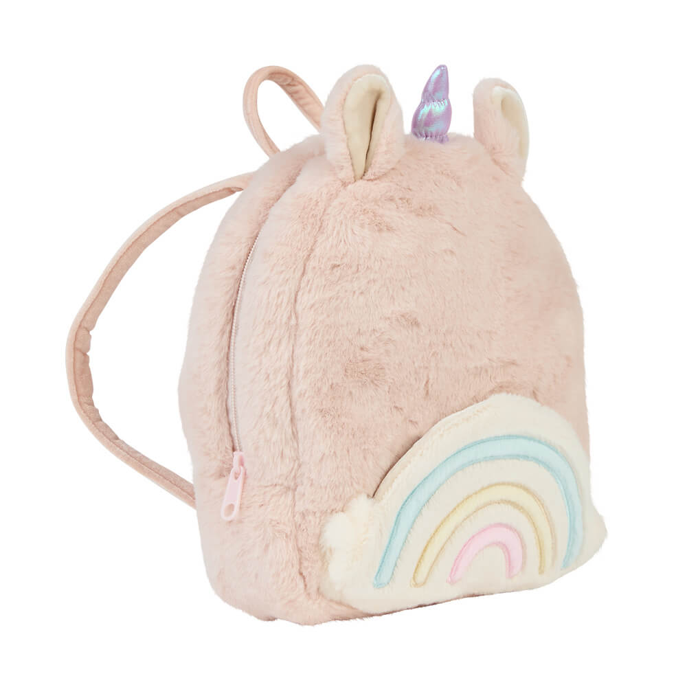 Hopalong Unicorn Backpack - Rucksack aus recyceltem Plüsch von Olli Ella kaufen - Alltagshelfer, Babykleidung & mehr