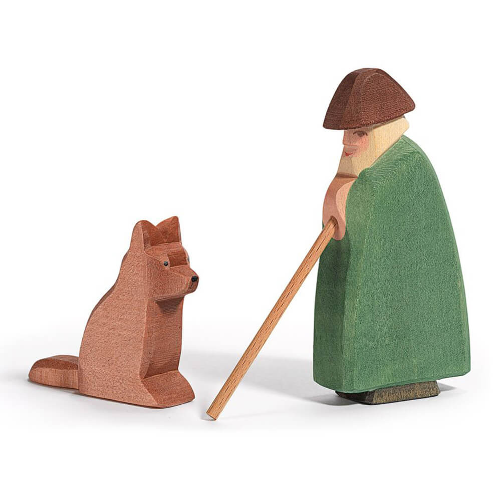 Hütehund aus Holz von Ostheimer kaufen - Spielfigur, Babykleidung & mehr