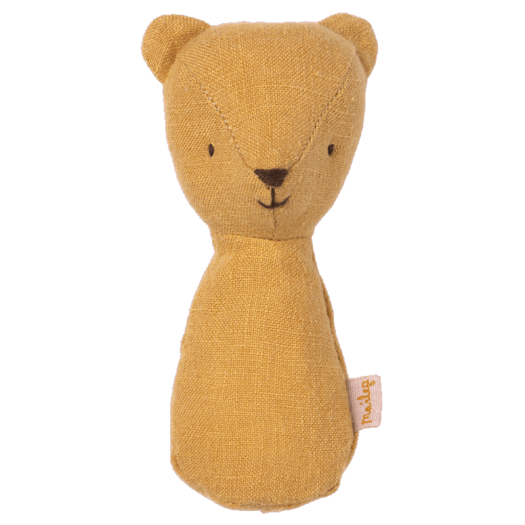 Teddy Rassel aus Leinen 11 cm