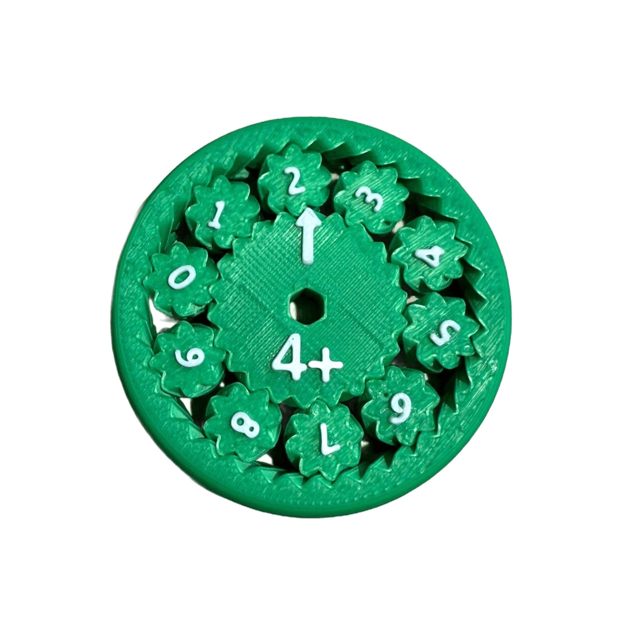 Bunte Geschenke - Rechenkreisel