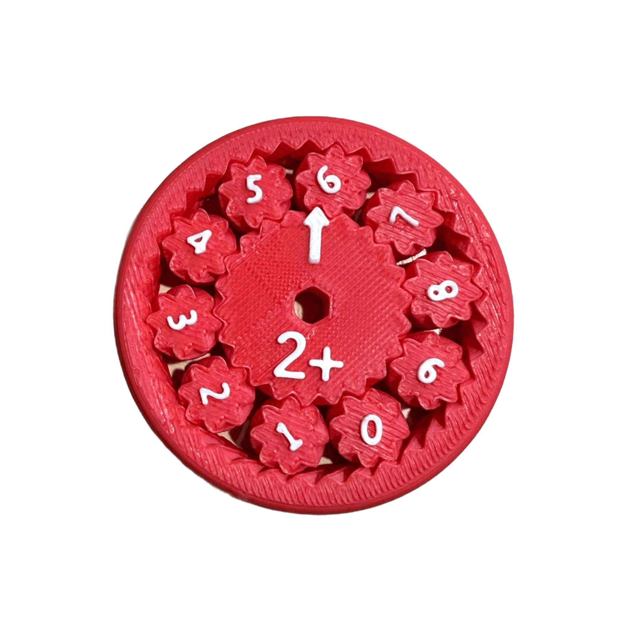 Bunte Geschenke - Rechenkreisel