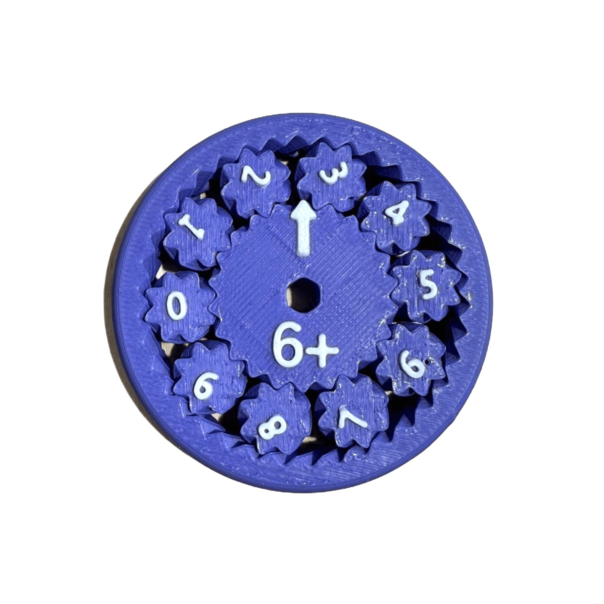 Bunte Geschenke - Rechenkreisel