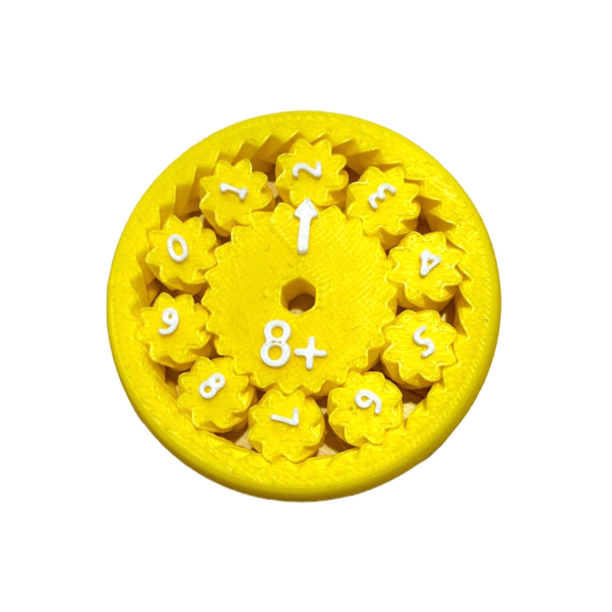 Bunte Geschenke - Rechenkreisel