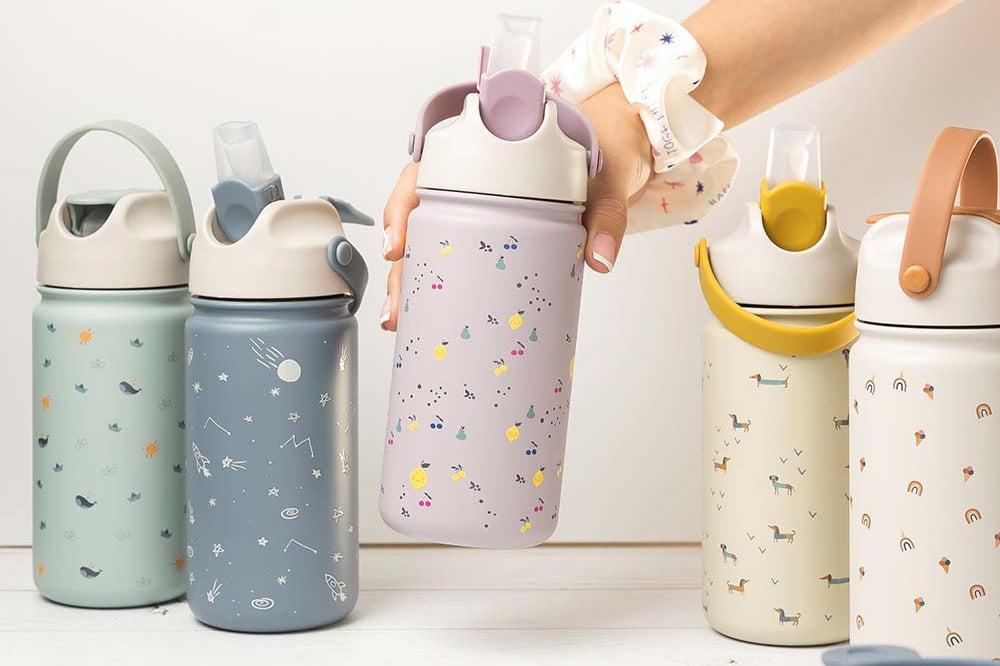 Insulated Stainless Steel Bottle 420 ml - isolierte Trinkflasche aus Edelstahl von the cotton cloud kaufen - Alltagshelfer, Geschenke, Babykleidung & mehr