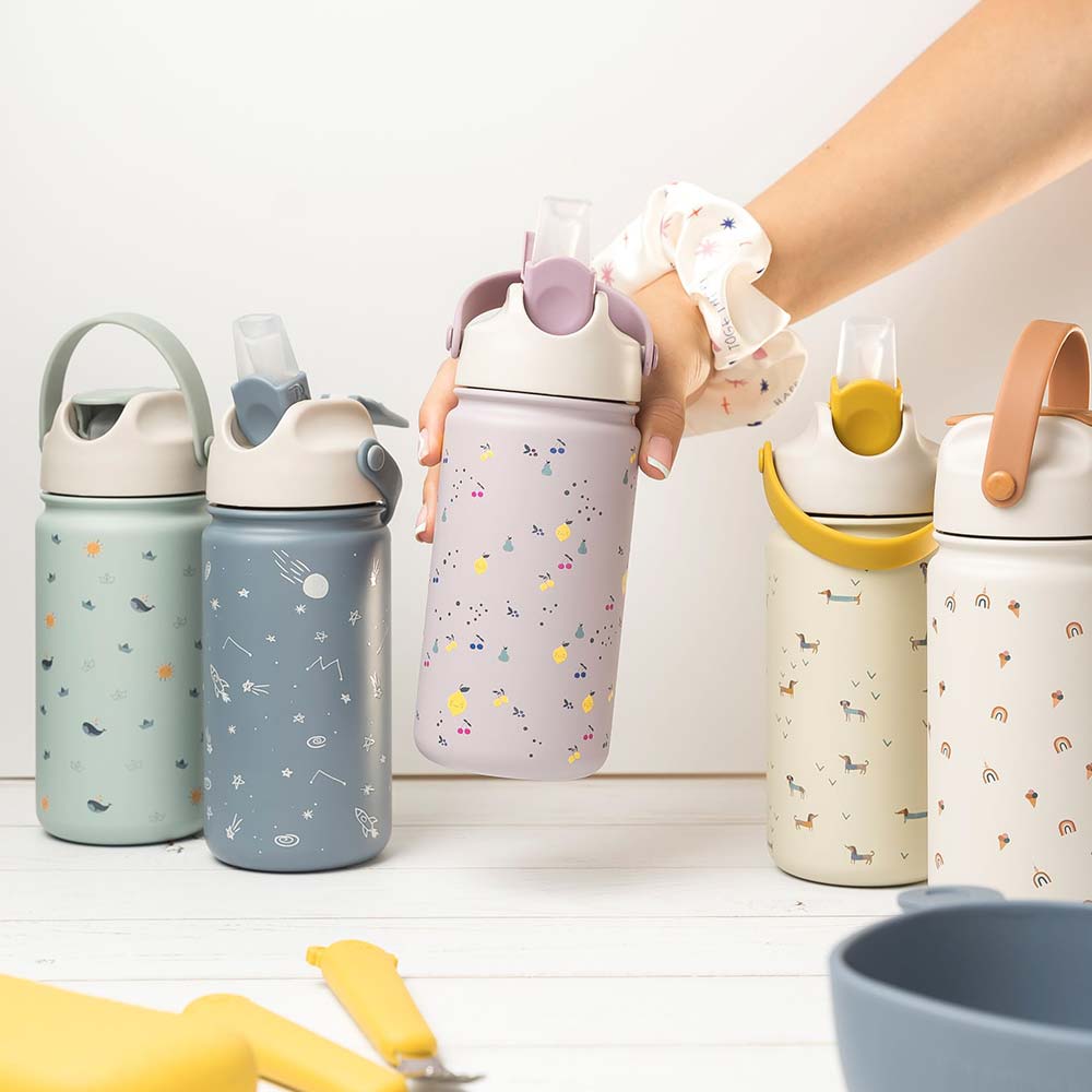 Insulated Stainless Steel Bottle 420 ml - isolierte Trinkflasche aus Edelstahl von the cotton cloud kaufen - Alltagshelfer, Geschenke, Babykleidung & mehr