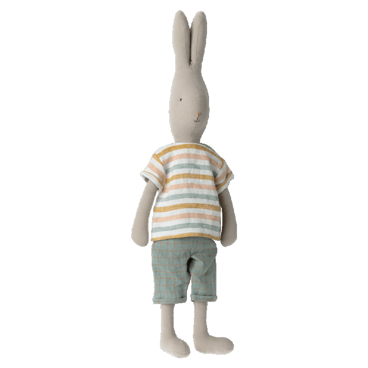 Hase Größe 4 Stoffpuppe 53 / 63 cm aus Baumwolle